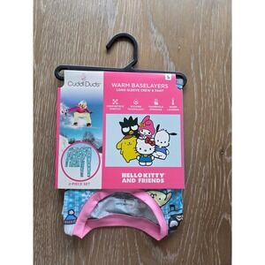 Cuddl Duds girls warm baselayers small.